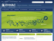 Tablet Screenshot of ehnac.org